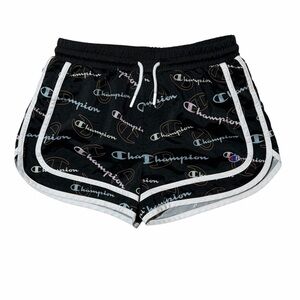 Champion Girls Logo Print Athletic Shorts size 10/12